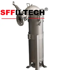 304 dan 316L Stainless Steel perumahan filter cair