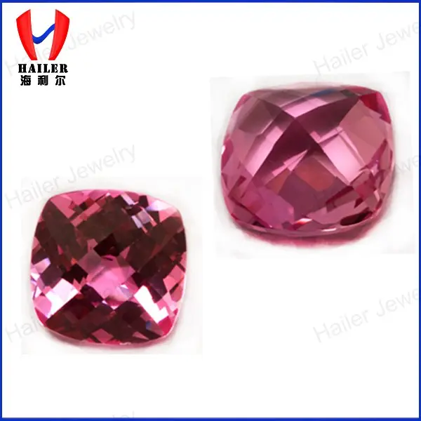 китай alibaba квадратной формы розовый рубин камень цена карат 2#