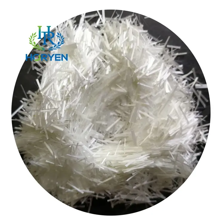 Most popular Alkali resistant glass fiber chopped strands for concrete China manufacturer