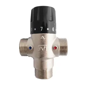 New Products Thermostatic Mixing Valve 3 Way Solenoid Valve 4 Way Shower Diverter Valve