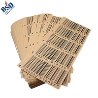 Étiquettes adhésives personnalisées de haute qualité en papier couché et papier kraft avec code-barres UPC pour imprimantes Zebra