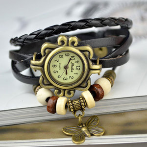 Pulsera de cuero con cierre de muñeca para mujer, venta al por mayor - Product Image 5