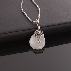 Usine Directement En Forme de Larme bijoux De Mariage Conceptions Chat Yeux Pierre Pendentif CZ Dubai Bijoux En Or Ensemble - Product Image 2