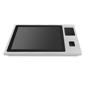คอมพิวเตอร์อุตสาหกรรมระบบสัมผัสขนาด 15 นิ้ว พร้อมเครื่องสแกนลายนิ้วมือแบบไบโอเมตริกซ์ที่ปรับแต่งได้  พร้อมเครื่องอ่านบัตร RFID และกล้อง - Product Image 6