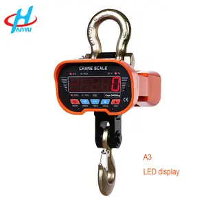 LCD display ocs 3t 5t 10t industrial electric crane scale manual