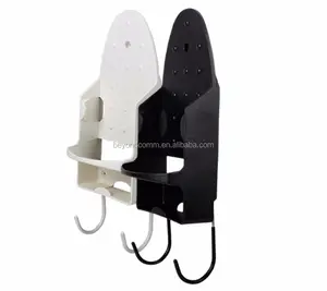 Big size H 33.5cm Iron Organizer, Holds Iron and Ironing Board, Easily Mount Against Wall or Door