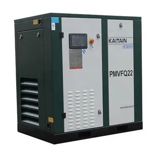 Kaishan Brand New 22KW Industrial Screw Air Compressor Variable Frequency Gas Powered 380V AC Oil Mining Featuring Air End Pump