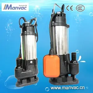 V1100F 1.1KW 50HZ Dong Guuan Bombas submersíveis de esgoto de água Suja