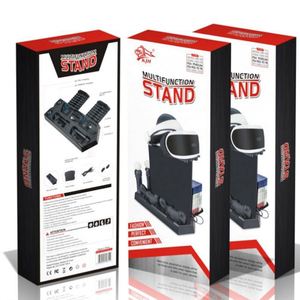 Para Sony para PS4 para <span class=keywords><strong>Playstation</strong></span> <span class=keywords><strong>4</strong></span> Slim Pro USB Hub consola estación Vertical soporte 3 puertos ventilador de refrigeración controlador cargador PS juego - Product Image 4