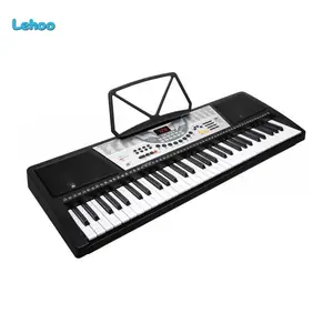 Brinquedos diretos da china eletrônica teclado de música profissional pianos com microfone para venda