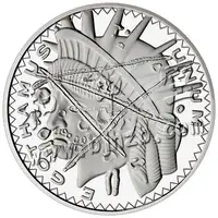 Монета из чистого серебра на заказ