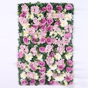 Artificial Rose <strong>Flower</strong> <strong>Panel</strong> Stage Backdrop Wedding Floral <strong>Wall</strong> 40x60cm Modern Style for Decoration - Product Image 2