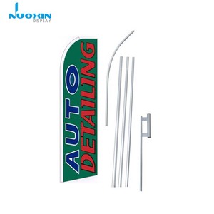 Nuoxin Kích Thước Tùy Chỉnh Swooper Nhôm Cờ Cực Cho Bán Buôn - Product Image 5