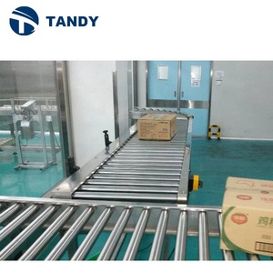 Sistem pembawa konveyor rol gravitasi seluler profesional untuk garis pengemasan tanaman makanan - Product Image 6