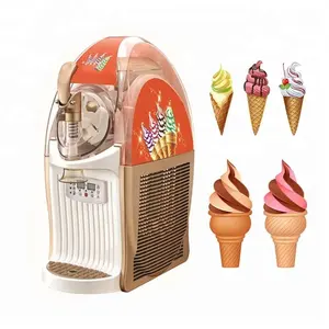 OC-S-106 CE प्रमाणपत्र गर्म बिक्री वाणिज्यिक छोटे Gelato बनाने नरम आइसक्रीम मशीन निर्माता