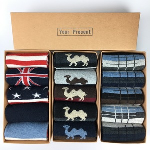 Soft <strong>Thick</strong> Comfort Casual Cotton Warm Rabbit Wool Crew <strong>Winter</strong> Business <strong>Socks</strong> - Product Image 2