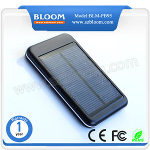 Blm-pb59 5000 mah 2015 <span class=keywords><strong>nuevo</strong></span> diseño capacidad real cargador solar del teléfono <span class=keywords><strong>celular</strong></span> cargador solar - Product Image 5