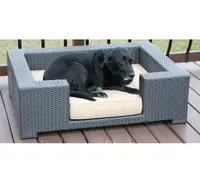 All Weather Resin wicker dog bed
