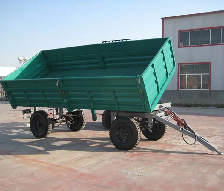 Гидравлическая опрокидная коробка с Двойной Осью для фермерских заводов тракторный прицеп