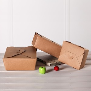 Kraft Degradabile <span class=keywords><strong>Cibo</strong></span> da Asporto Scatola di Bio - Product Image 1