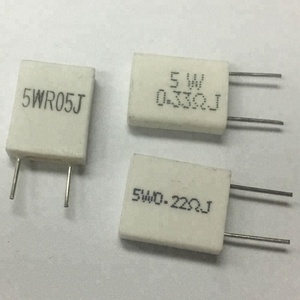 0. 5r 0.22R 0.33R 欧姆无电感电阻陶瓷水泥电阻 5% 5WR05J - Product Image 2