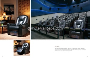 Kursi Recliner Elektrik Sofa Mewah Set Bioskop VIP 7 Tempat Duduk Kulit Home <span class=keywords><strong>Theater</strong></span> Kursi Angkat Ruang Tamu Furnitur - Product Image 4