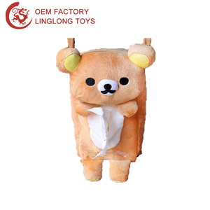 Плюшевая квадратная коробка для салфеток - Product Image 4