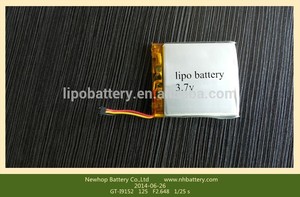 Kleine 601842 lithium- Polymer akku 3,7 v mit 300 mah für quadcopter batterie - Product Image 3