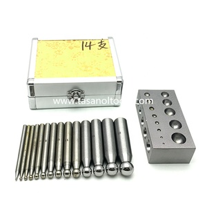14PCS đồ trang sức làm công cụ dapping đấm đồ trang sức lỗ Punch - Product Image 4