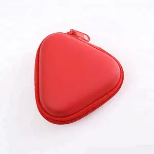 Small Mini Zipper Storage Pouch Carry Bag EVA Hard Shell Earbuds Case Headphone Case Earphone Case