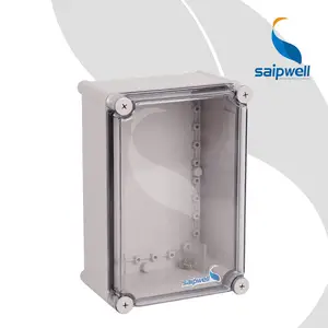 Waterproof Enclosure Box DS-AT-2819(280*190*130mm)IP66 Saipwell Junction Box Electronic Rail Din Enclosure / Panel Box