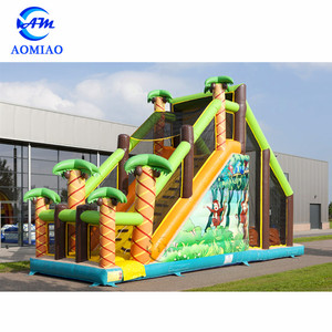 巨大なメガボール障害物コースランニングインフレータブル障害物コース - Product Image 5