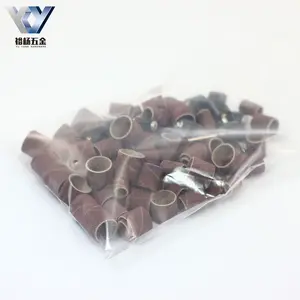 Hot product 132 pieces of sand ring kit, including 120 pieces of drum sand ring and 12 pieces of drum mandrel, nail sanding belt