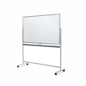72 "× 48" Rotating Mobile Rolling White Board Double-Sided Magnetic Dry Erase Whiteboard