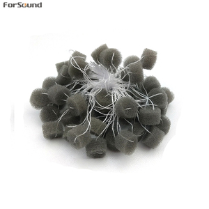 Coussinets en mousse pour oreilles, 100 pièces, tampons empreintes auriculaires pour aide auditive CIC, fabrication de coque - Product Image 1