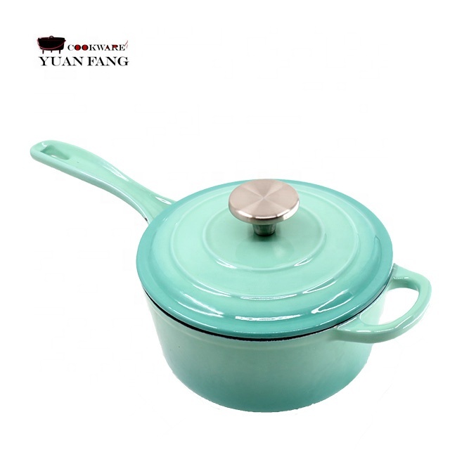 High Quality Casserole Cooking Set Enamel Cast Iron 6Pcs Pots and Pans Non Stick Cookware Set · image 5