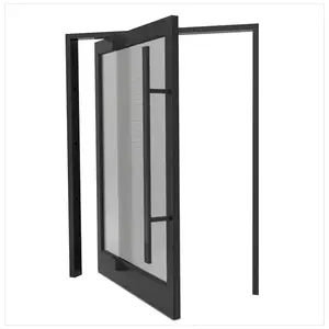 Frosted tempered glass nhập cửa pivot