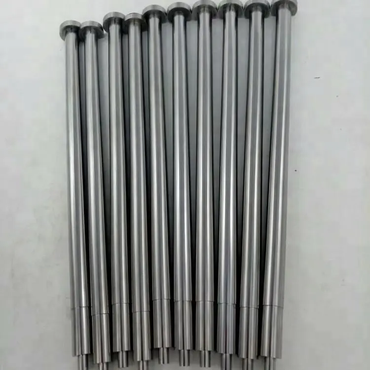 Injection Hasco Straight Nitriding Ejector Pin SKD 61 Material