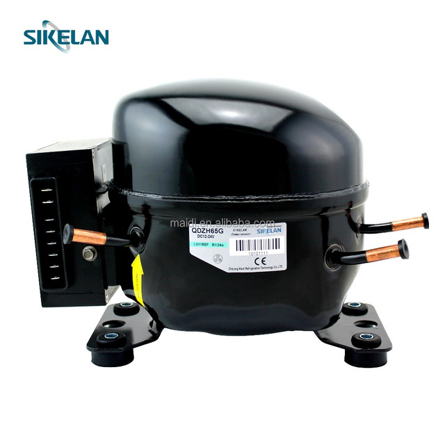 Sikelan MX-QDZH65G R134A 12V/24V DC Compressor Car Mini Freezer Compressor L/MBP Refrigerator Compressor
