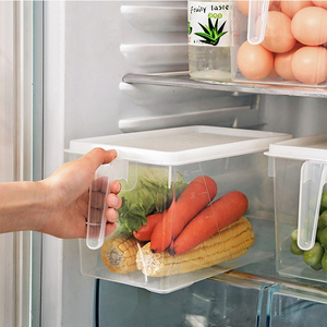 Plástico cajas para guardar comida organizadores de cocina caja de almacenamiento de huevos - Product Image 1