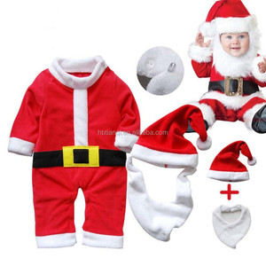 Promoción de la navidad del paño del bebé, Promoción Chistmas toallas, Navidad arropa conjoined sombrero - Product Image 3