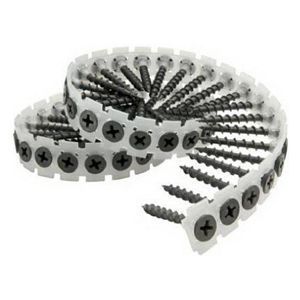 Đen Collated Tự Khai Thác Tốt Chủ Đề Thô Vách Thạch Cao Vít Thạch Cao Vít Với Dải Nhựa - Product Image 3