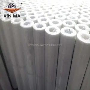 2.75x2.75 مللي متر 50GSM القلوية مقاومة شبكة الألياف الزجاجية المركبة زجاج خام شبكة من الألياف