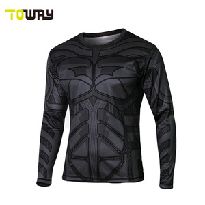 남성용 블랭크 MMA 래쉬가드 제조업체 - Product Image 1