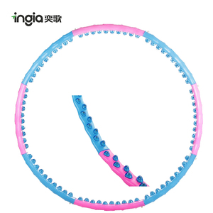 <span class=keywords><strong>Hula</strong></span> <span class=keywords><strong>hoop</strong></span> portátil con bolas de masaje para la aptitud - Product Image 1