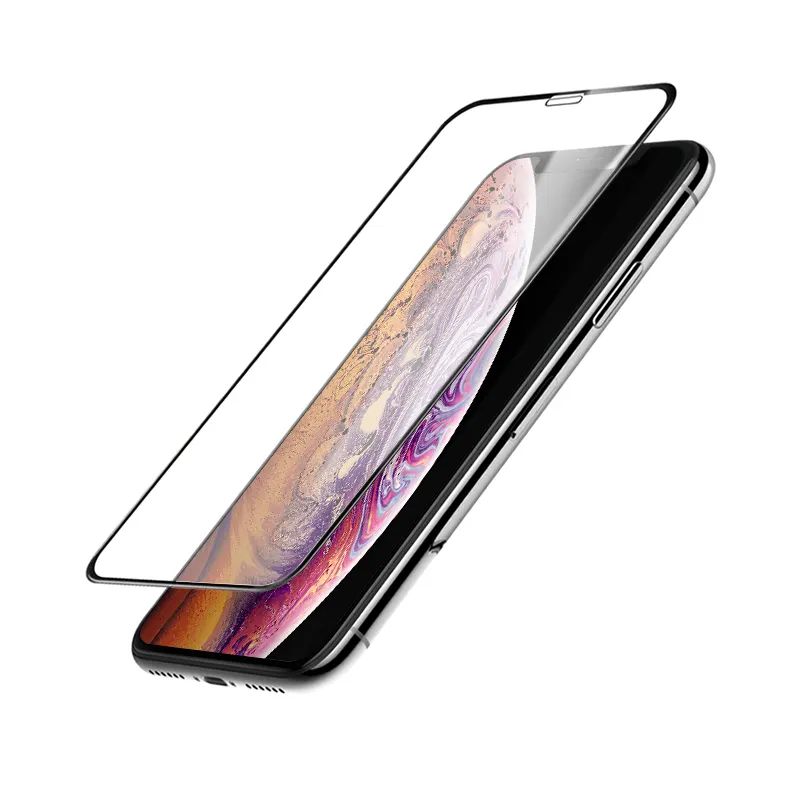 Wholesale Cell Phone Accessories 6D Matte Tempered Glass Screen Protector For iPhone X Xs Xr Xs Max