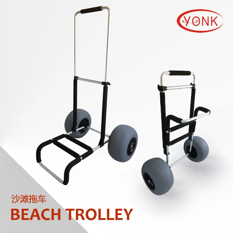 YONK yeni araçlar kullanımı ve Platform katlanabilir yapısı kum el arabası plaj market arabası
