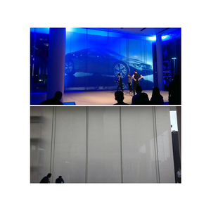 Película de vidrio inteligente PDLC para decoración de hoteles y muros cortina con estructura sólida y vidrio templado - Product Image 2