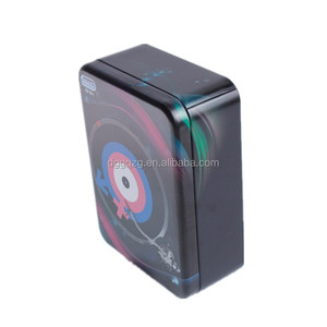 Benutzer definierte GQ Marke Rechteck Blechdose Modell GQ-168 für Kondom Verpackung mit lackiertem Finish und Offsetdruck - Product Image 4
