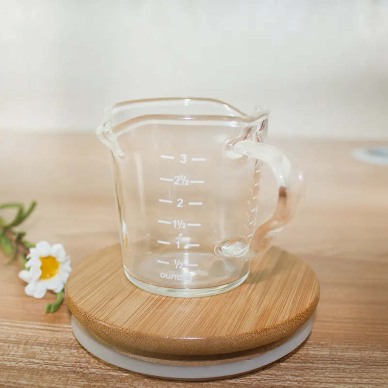 Borosilikat cam beher kolu ile çay kahve kupa bardak kapağı bilim geek hediye